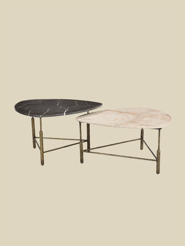 Eclipse Marble Coffee Table Set