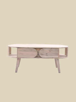 Sierra One Drawer Wooden Coffee Table
