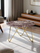Edwin Marble Coffee Table - Gold Base