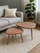 Cairo Wooden Nesting Coffee Tables - Natural