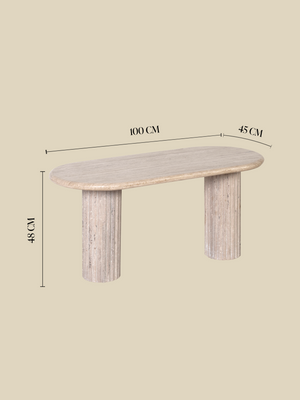 Eterna Travertine Coffee Table