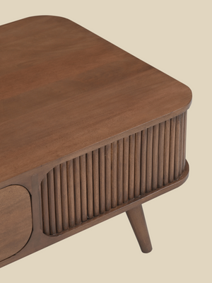 Abaca Mango Wood Coffee Table
