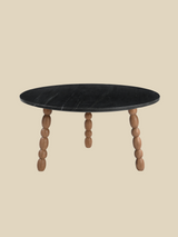Elildh Mango Wood Sculptural Coffee Table