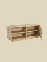 Luce Mango Wood One Door Media Unit