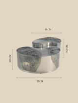 Ondine Iron Nesting Coffee Tables