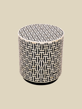 Evie Bone Inlay Side Table