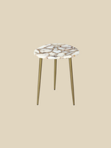 Karin Pearl Agate Side Table
