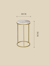 Blushara Rose Quartz End Table