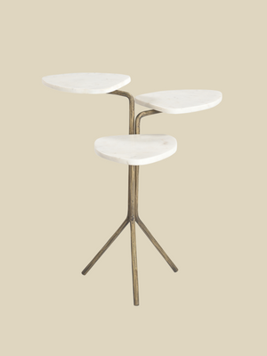 Gigi Marble Top Side Table