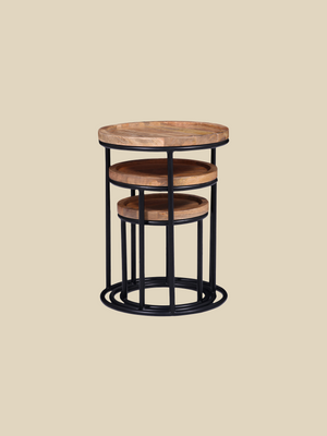 Marco Mango Side Table - Set Of 3