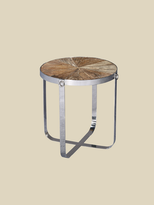 Ezio Reclaimed Wood Side Table