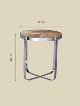 Ezio Reclaimed Wood Side Table