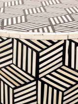 Raya Bone Inlay Side Table