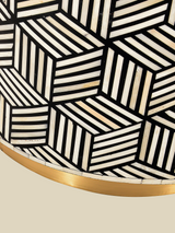 Raya Bone Inlay Side Table