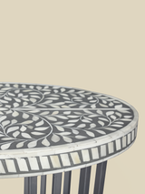 Karen Bone Inlay Side Table