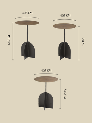 Orion Nesting Side Tables - Set of 3