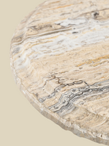 Silas Travertine Side Table Set