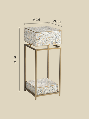 Brooks Terrazzo Side Table