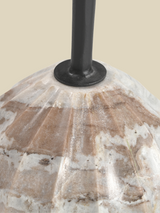 Eli Marble & Iron Side Table Set