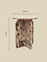 Petra Marble Side Table