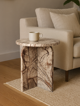 Petra Marble Side Table