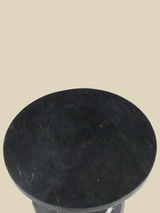 Petra Black Marble Side Table