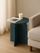 Petra Green Marble Side Table