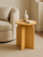 Petra Ochre Marble Side Table
