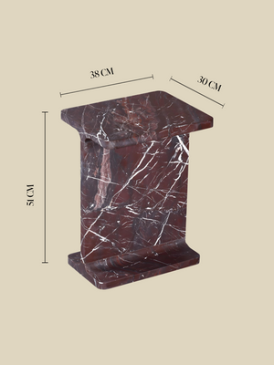 Cassian Marble Side Table