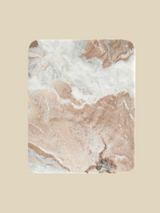 Cassian Grey Marble Side Table