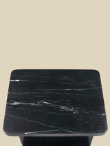 Cassian Black Marble Side Table