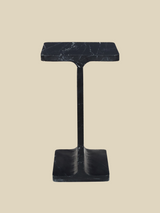 Cassian Black Marble Side Table