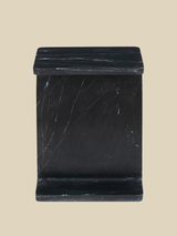 Cassian Black Marble Side Table