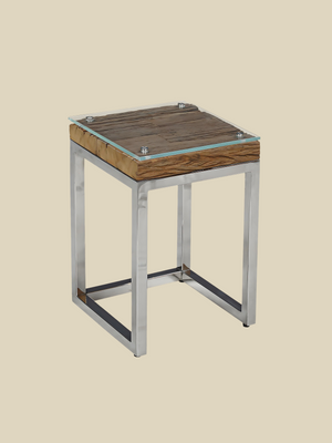 Yuki Reclaimed Wood Nesting Side Tables
