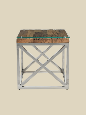 Remi Reclaimed Wood Side Table