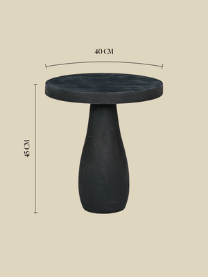 Ivie Wooden Side Table