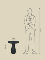 Ivie Wooden Side Table