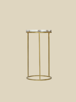 Emma Pearl Agate Side Table