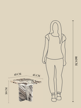 Nima Marble Side Table