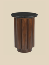 Shawn Black Marble Side Table
