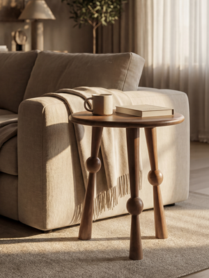Rodney Mango Wood Side Table
