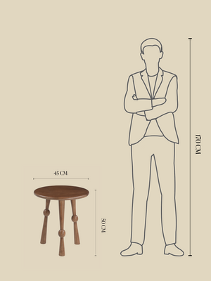 Rodney Mango Wood Side Table