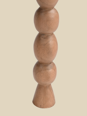 Elildh Mango Wood Glam Side Table
