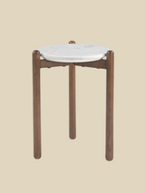 Charmie Marble Top Side Table