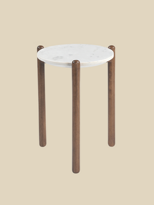Charmie Marble Top Side Table