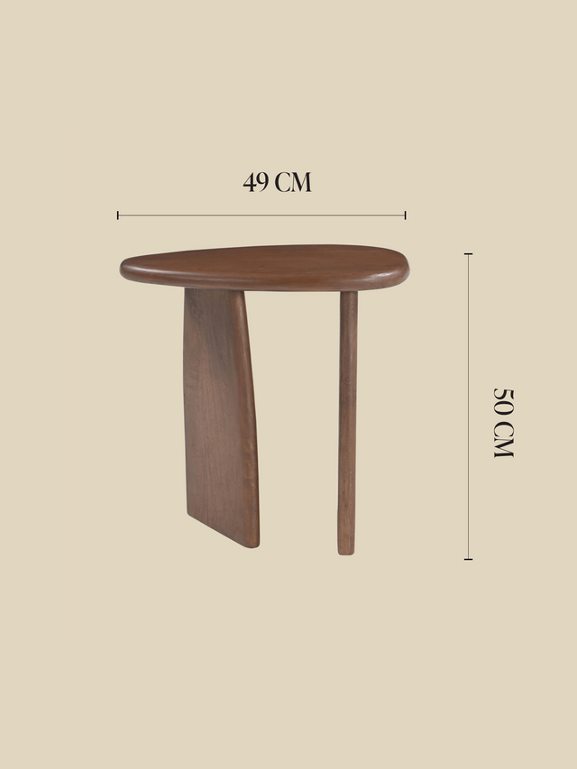 Callan Mango Wood Side Table