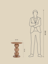 Kate Mango Wood Side Table