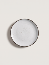 Isolde White Porcelain Side Plates - Set of 6
