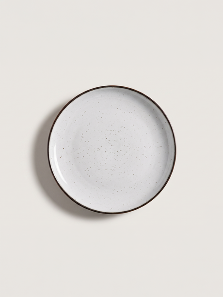 Isolde White Porcelain Side Plates - Set of 6