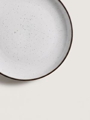 Isolde White Porcelain Side Plates - Set of 6